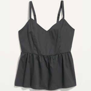 Old Navy Womens Smocked Babydoll Cami Swing Top